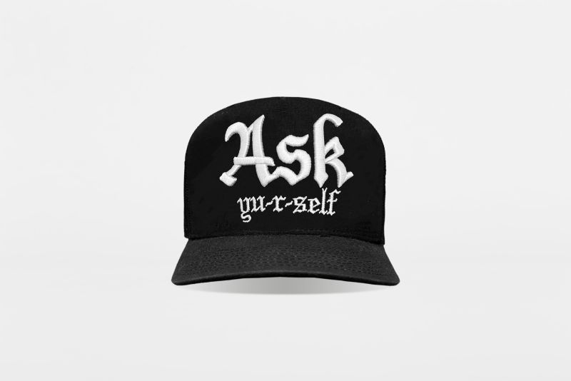 ASKYURSELF/BONES TRUCKER メッシュ キャップ ASKYURSELF Bones Trucker Cap